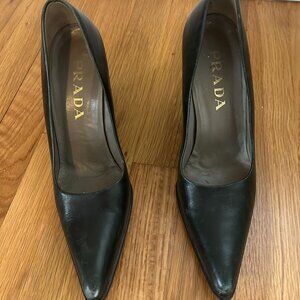 Prada Pointy Toe Heels